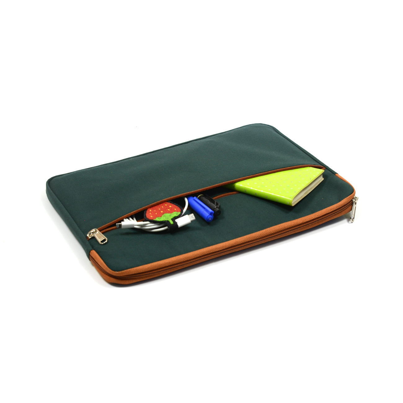 Verde Cats Tooth Laptop Sleeve